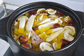 炖鸡汤加入这种食材，汤炖出来才好喝，一家人的胃都养好了视频封面