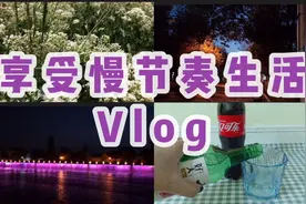Vlog ｜22享受慢节奏的假期生活，教大家烧酒配可乐的神仙喝法视频封面