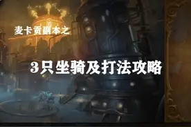 麦卡贡副本3只坐骑及各BOSS打法总结