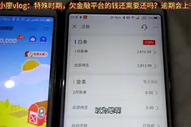 白条欠款逾期了，很多人说不用还了，我打开看了，催得我马上还钱视频封面