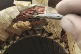 一台新电机泡水之后，通电就是这样的结果。视频封面