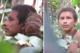 罕见！最濒危原始土著人现身亚马逊丛林，族人与世隔绝仅剩300多视频封面