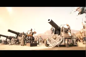 德国克虏伯炮 重十万斤 射程8000米 红衣大炮在它面前就是个鸟铳视频封面