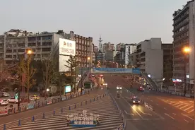 内江市邱家嘴，内江市第一个立交桥