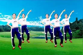 民间小调广场舞《人的命天注定》歌词霸气，句句走心，32步附分解视频封面