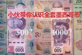 小伙带你认识全套墨西哥币，最大面值1000元，看看值多少人民币？视频封面