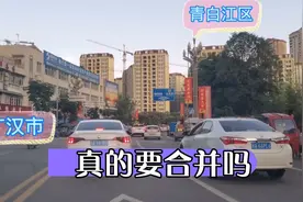 成都市青白江区和广汉市。城市建设已容为一体。真的要合并吗
