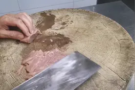 20年的老师傅告诉你。肉片的正确切法。方法简单一看就会。