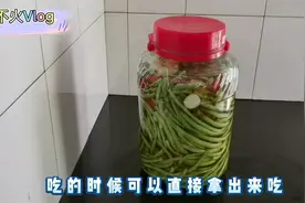 农村媳妇教你腌制豆角，酸辣爽口，做法简单，放一年都不会坏视频封面