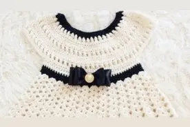 钩织儿童连衣裙，圆肩款，精致大方，很多新妈妈期盼已久的款式视频封面