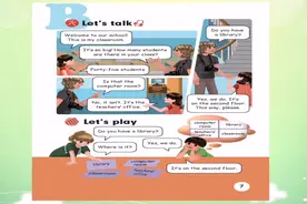 人教版四年级英语下册unit1-Let's talk 1精讲视频封面