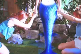 女孩救下一条怪鱼，不料她是真的美人鱼，生活的世界更加奇幻！视频封面