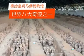 秦始皇兵马俑由漂亮女导游讲解、讲解的太接地气、一本正经的搞笑视频封面