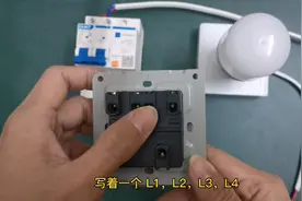 开关上为啥有好几个L，是表达什么意思，又是怎么接线的视频封面