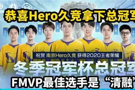 恭喜Hero久竞拿下总冠军！最佳选手是清融，FMVP皮肤是哪个法师呢视频封面