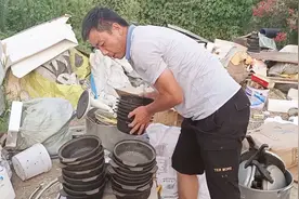 老武大学收废品，食堂200斤铁碗能卖多少钱，估价100多不多？视频封面
