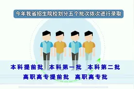 今年湖北高招录取分五批次进行 提前批均设6个院校志愿视频封面