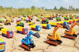 儿童平板拖车奇趣运输工程车视频封面