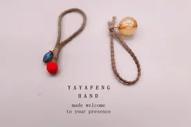 手工制作简单的扎头发发绳教程