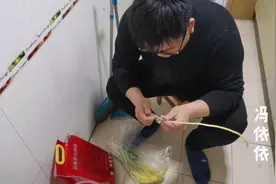 老婆怀孕上班太辛苦，做一顿早餐让老婆多睡一会！视频封面