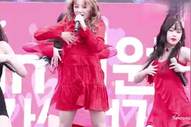 (G)IDLE宋雨琦，一直很喜欢她这场表演，因为穿红裙真的好美啊！视频封面