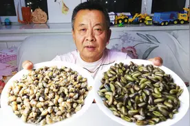 又吃了一种没见过的海鲜，这两种“海瓜子”哪个更好吃？