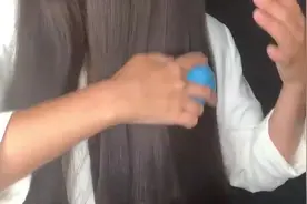 女神长发又直又滑顺，很有女人味，绑成高马尾，瞬间好有气质视频封面