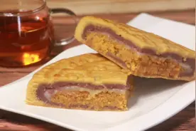 今年最爱的网红大月饼，会拉丝的大大月饼自己也能做