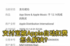 支付宝被AppleStore自动扣费怎么解决？视频封面