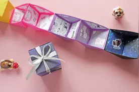 可以无限加长的礼物盒子，送朋友真的很不错了，步骤也简单！