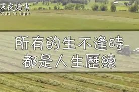 所有的生不逢時，都是人生的歷練，是上天的考驗！聰明的人不輕易视频封面