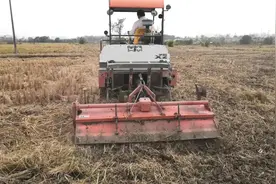 这种履带旋耕机干活又快好操作，比国外同类履带旋耕机强多了