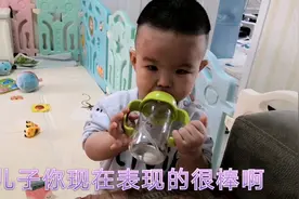 一岁宝宝咳嗽，看宝妈给做了什么食疗，能缓解咳嗽还能缓解便秘。视频封面