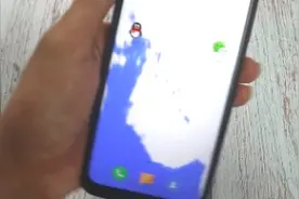 互动感超强的手机液体壁纸，左右摇晃手机，液体也会随之流动