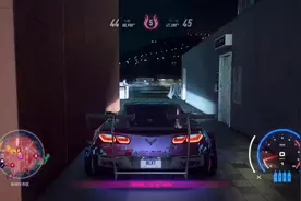 极品飞车21:5级声望简单刷，前有加油站，后有警车做伴。