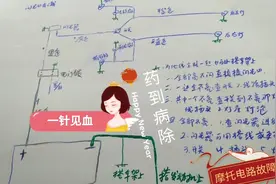 二十年师傅纯干货分享图文结合摩托车电路，直指病根小白也能学会