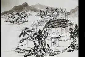 山水画里古人读书的地方什么样？猜猜仆人在干啥？画里有答案。视频封面