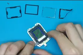 相机CMOS的拆解  你没见过的CMOS的结构 相机维修 结尾有福利视频封面