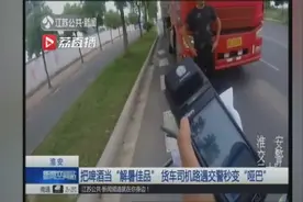 把啤酒当“解暑佳品” 货车司机路遇交警秒变“哑巴”视频封面