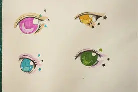 一分钟教会你绘画动漫眼睛通用画法视频封面