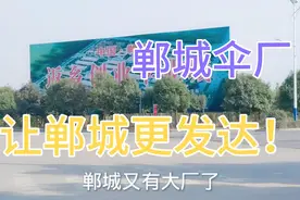郸城县又有大厂了，全国最大的伞厂！视频封面