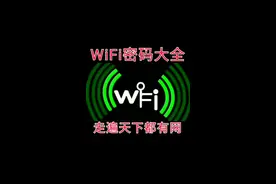 WIFI，密码大全，走遍天下都有网，天天没网的，人进来看看视频封面