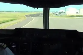 驾驶舱视角-MD-11飞机起飞降落过程，做驾驶员的感觉真不错！
