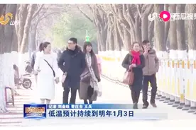 济南发布寒潮蓝色预警，最低气温-8℃，低温预计持续到明年1月3日视频封面
