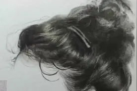 素描头发|  线条超好看，画头发的小技巧新手必学！