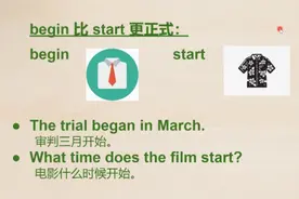 begin和start都是“开始”，用法有什么区别?容易混淆的英语单词视频封面