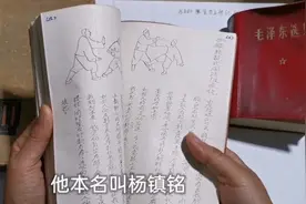 手抄本杨式太极拳图谱，正宗杨式太极拳第三代传人杨守中的著作视频封面