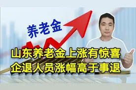 山东2020年养老金调整方案，惊喜连连，企退涨5.4%，事退涨3.9%视频封面