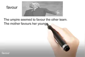英语思维角度学动词favour的意象英语学习方法