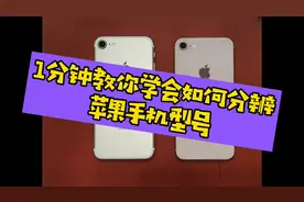 1分钟速学认出苹果型号视频封面